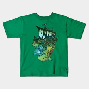 Diamond boat Kids T-Shirt